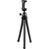 Hama trojnohý stativ 1/4palcové min./max.výška=16 - 27 cm černá pro chytré telefony a akční kamery, kulová hlava Hama trojnohý stativ 1/4palcové min./max.výška=16 - 27 cm černá pro chytré telefony a akční kamery, kulová hlava
