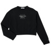 Calvin Klein Jeans Mikiny METALLIC BOX LOGO SWEATSHIRT Čierna Calvin Klein Jeans Mikiny METALLIC BOX LOGO SWEATSHIRT Čierna