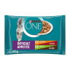 Purina ONE Difficult Appetite kapsičky pre mačky kura, hovädzie, morka, kačacie v šťave 4×85 g Purina ONE Difficult Appetite kapsičky pre mačky kura, hovädzie, morka, kačacie v šťave 4×85 g