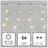 LED vianočný záves – cencúle, 1,7 m, vonkajšia aj vnútorná, teplá biela, programy LED vianočný záves – cencúle, 1,7 m, vonkajšia aj vnútorná, teplá biela, programy