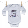 Boodyy Body s dlhým rukávom Rock the world 92 (18-24 mesiacov) Boodyy Body s dlhým rukávom Rock the world 92 (18-24 mesiacov)