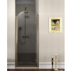 Gelco ANTIQUE sprchové dvere 800mm, číre sklo, pravé, bronz GQ1380RC Gelco ANTIQUE sprchové dvere 800mm, číre sklo, pravé, bronz GQ1380RC