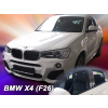 Deflektory Heko - BMW X4 F26 2014-2018 (so zadnými) Deflektory Heko - BMW X4 F26 2014-2018 (so zadnými)