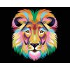 Maľovanie podľa čísel Farebný lev na čiernom pozadí I, 40x50 cm, bez rámu a bez vypnutia plátna (5021750) Maľovanie podľa čísel Farebný lev na čiernom pozadí I, 40x50 cm, bez rámu a bez vypnutia plátna (5021750)