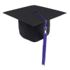 DETSKÁ študentská čiapka MATT - PRENÁJOM 7 dní, Farba strapce 600 - fialová DETSKÁ študentská čiapka MATT - PRENÁJOM 7 dní, Farba strapce 600 - fialová