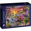 BLUEBIRD Puzzle Hippie pláž 1000 dielikov BLUEBIRD Puzzle Hippie pláž 1000 dielikov