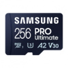 Samsung PRO Ultimate/micro SDXC/256GB/UHS-I U3 / Class 10/+ Adaptér/Modrá Samsung PRO Ultimate/micro SDXC/256GB/UHS-I U3 / Class 10/+ Adaptér/Modrá