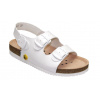 SANTÉ N/31/10/E BIELA / Dámske zdravotné sandále - biela 37 SANTÉ N/31/10/E BIELA / Dámske zdravotné sandále - biela 37