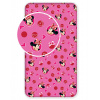 Jerry Fabrics Prestieradlo Minnie Hearts 02 90x200x25 cm Jerry Fabrics Prestieradlo Minnie Hearts 02 90x200x25 cm
