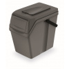 Prosperplast Odpadkový kôš SORTIBOX II šedý kámeň, objem 25L Prosperplast Odpadkový kôš SORTIBOX II šedý kámeň, objem 25L