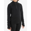 Mikina detská Icebreaker Kids 260 Tech LS Half Zip - black Mikina detská Icebreaker Kids 260 Tech LS Half Zip - black