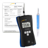 Meradlo magnetického poľa PCE-MFM 2400+, merací rozsah 0 - 200 mT a 0 - 2000 G, axiálny + ISO Meradlo magnetického poľa PCE-MFM 2400+, merací rozsah 0 - 200 mT a 0 - 2000 G, axiálny + ISO