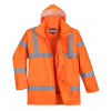 PORTWEST HI-VIS RT60 / Vodeodolná reflexná bunda - HV oranžová M PORTWEST HI-VIS RT60 / Vodeodolná reflexná bunda - HV oranžová M