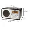 ELTRA Rádio KORMORAN FM/LW USB Hnedé ELTRA Rádio KORMORAN FM/LW USB Hnedé