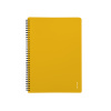 Špirálový zošit A5 60l linajkový VERDE horčicový Špirálový zošit A5 60l linajkový VERDE horčicový
