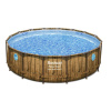 Bestway Bazén Power Steel Wood Swim Vista 4,88 x 1,22 m - 16725 Bestway Bazén Power Steel Wood Swim Vista 4,88 x 1,22 m - 16725