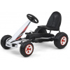 Milly Mally Detská šľapacia motokára Go-kart Viper biela 5901761125856 Milly Mally Detská šľapacia motokára Go-kart Viper biela 5901761125856