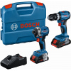 BOSCH PROFESSIONAL 18 V súprava 2 ks náradia: GSB + GDR + 2× 4,0Ah + GAL 0615A50069 BOSCH PROFESSIONAL 18 V súprava 2 ks náradia: GSB + GDR + 2× 4,0Ah + GAL 0615A50069