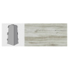 Vonkajší roh na plastové lišty EF002 60 x 20 mm, Borovica sibírska, EF-7013 Vonkajší roh na plastové lišty EF002 60 x 20 mm, Borovica sibírska, EF-7013