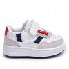 DETSKÉ ŠPORTOVÉ TOPÁNKY KLASICKÉ BIELO-ČERVENÉ 33 DETSKÉ ŠPORTOVÉ TOPÁNKY KLASICKÉ BIELO-ČERVENÉ 33