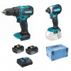 MAKITA SADA AKUMULÁTOROVÉHO NÁRADIA DLX2537SJ MAKITA SADA AKUMULÁTOROVÉHO NÁRADIA DLX2537SJ
