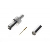 Konektor TS9 male na RG 174, krimpovacie Konektor TS9 male na RG 174, krimpovacie