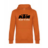 Pánská mikina s kapucí s motivem KTM Ready to race, oranžová M Pánská mikina s kapucí s motivem KTM Ready to race, oranžová M