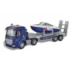 RE.EL Toys kamión s podvalníkom na čln (0345) RE.EL Toys kamión s podvalníkom na čln (0345)