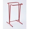 Stojan s držiakom na 120-litrové vreciana odpad, červený Stojan s držiakom na 120-litrové vreciana odpad, červený