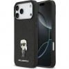 Karl Lagerfeld Fixed Glitter Metal Ikonik kryt iPhone 17 Pro čierny 57983127694 Karl Lagerfeld Fixed Glitter Metal Ikonik kryt iPhone 17 Pro čierny 57983127694