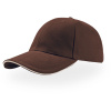 Atlantis Headwear Kšiltovka Liberty Sandwich, 6 panelová COT330005h7999-brown/natur UNI Hnědá/natural Atlantis Headwear Kšiltovka Liberty Sandwich, 6 panelová COT330005h7999-brown/natur UNI Hnědá/natural