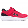 Chlapčenské topánky Under Armour UA BINF Surge 4 AC červená|22 Chlapčenské topánky Under Armour UA BINF Surge 4 AC červená|22