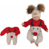 Z&Z Detský pletený Vianočný overálek Baby Sob, červený, veľ. 68 Z&Z Detský pletený Vianočný overálek Baby Sob, červený, veľ. 68