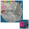 Maľovanie na plátno - Kolibrík 30 x 30 cm Maľovanie na plátno - Kolibrík 30 x 30 cm