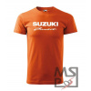 Pánske tričko s moto motívom Suzuki Bandit XL oranžové (Moto tričko) Pánske tričko s moto motívom Suzuki Bandit XL oranžové (Moto tričko)