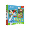 Trefl Trefl Puzzle + pexeso 2v1 Šmolkovia sa bavia Trefl Trefl Puzzle + pexeso 2v1 Šmolkovia sa bavia