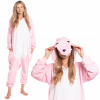 Pyžamo Dámske Kombinéza Kigurumi Onesie Kostým Dinosaurus Ružový 155-165 M Pyžamo Dámske Kombinéza Kigurumi Onesie Kostým Dinosaurus Ružový 155-165 M