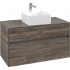 VILLEROY & BOCH Collaro závesná skrinka pod umývadlo na dosku (umývadlo v strede), 2 zásuvky, 1000 x 500 x 548 mm, Stone Oak, C03800RK VILLEROY & BOCH Collaro závesná skrinka pod umývadlo na dosku (umývadlo v strede), 2 zásuvky, 1000 x 500 x 548 mm, Stone Oak, C03800RK