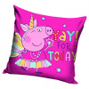 Carbotex Peppa Pig vankúš 40 x 40 cm Carbotex Peppa Pig vankúš 40 x 40 cm