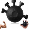 KLASICKÝ POSILŇOVAČ ZÁPASTIA LOPTIČKA GULE NA CVIČENIE ČIERNY KLASICKÝ POSILŇOVAČ ZÁPASTIA LOPTIČKA GULE NA CVIČENIE ČIERNY