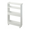 Polica na kolieskach Yamazaki Tower Slim 13 x 48 x 80.5 cm biela farba 1806 ONE SIZE Polica na kolieskach Yamazaki Tower Slim 13 x 48 x 80.5 cm biela farba 1806 ONE SIZE