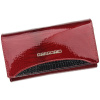 Červená peňaženka so zapínaním na patent Gregorio GP-107 Červená peňaženka so zapínaním na patent Gregorio GP-107