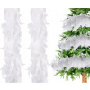 Vianočné ozdoby - BOA s periam reťazca šál Garland 105 cm na vianočný stromček (Vianočné ozdoby - BOA s periam reťazca šál Garland 105 cm na vianočný stromček) Vianočné ozdoby - BOA s periam reťazca šál Garland 105 cm na vianočný stromček (Vianočné ozdoby - BOA s periam reťazca šál Garland 105 cm na vianočný stromček)