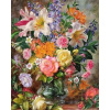 Norimpex Diamantové maľovanie Farebná kytica 30 x 40 cm Norimpex Diamantové maľovanie Farebná kytica 30 x 40 cm