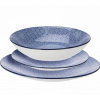 Kinekus Tanier sada 18-dielna porcelán modrý dekor Kinekus Tanier sada 18-dielna porcelán modrý dekor
