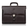 Kožená pánská taška / aktovka Paolo Peruzzi T-122 tmavě hnedá Kožená pánská taška / aktovka Paolo Peruzzi T-122 tmavě hnedá