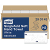 Tork Singlefold jemné papierové utierky, biele H3 – 3750 ks Tork Singlefold jemné papierové utierky, biele H3 – 3750 ks