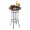 VEVOR Vysoký stôl 60x60x100CM pre 1-2 osoby, bistro stolík s kovovým rámom, okrúhly VEVOR Vysoký stôl 60x60x100CM pre 1-2 osoby, bistro stolík s kovovým rámom, okrúhly