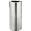 Dizajnový zberač odpadkov, hliník ,objem 45 l, v x Ø 700 x 320 mm Dizajnový zberač odpadkov, hliník ,objem 45 l, v x Ø 700 x 320 mm