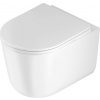 Deante Aplomo Jasmin Turbo WC bez ráfika so sedadlom, biela, CDJD6ZPW Deante Aplomo Jasmin Turbo WC bez ráfika so sedadlom, biela, CDJD6ZPW